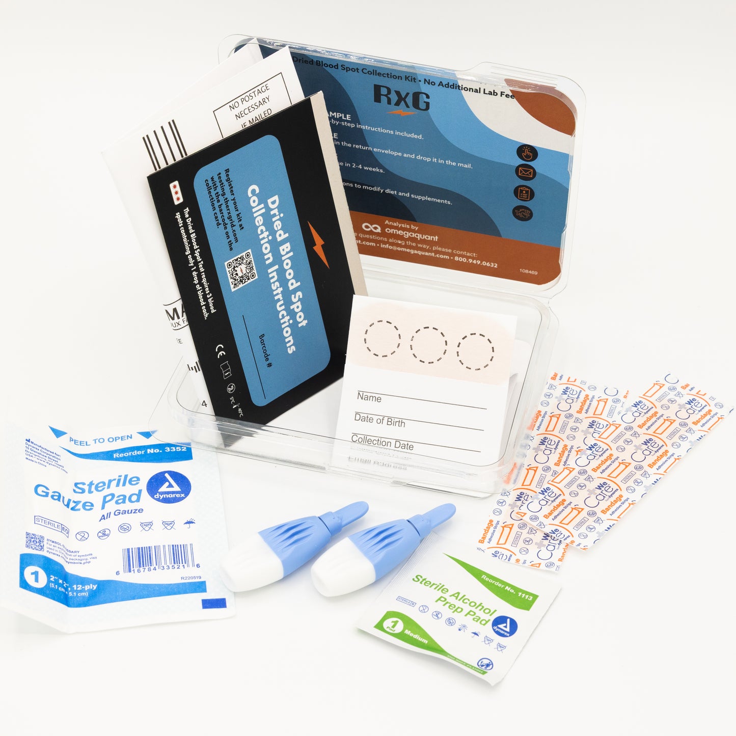 Omega-3 Index and Vitamin D Test